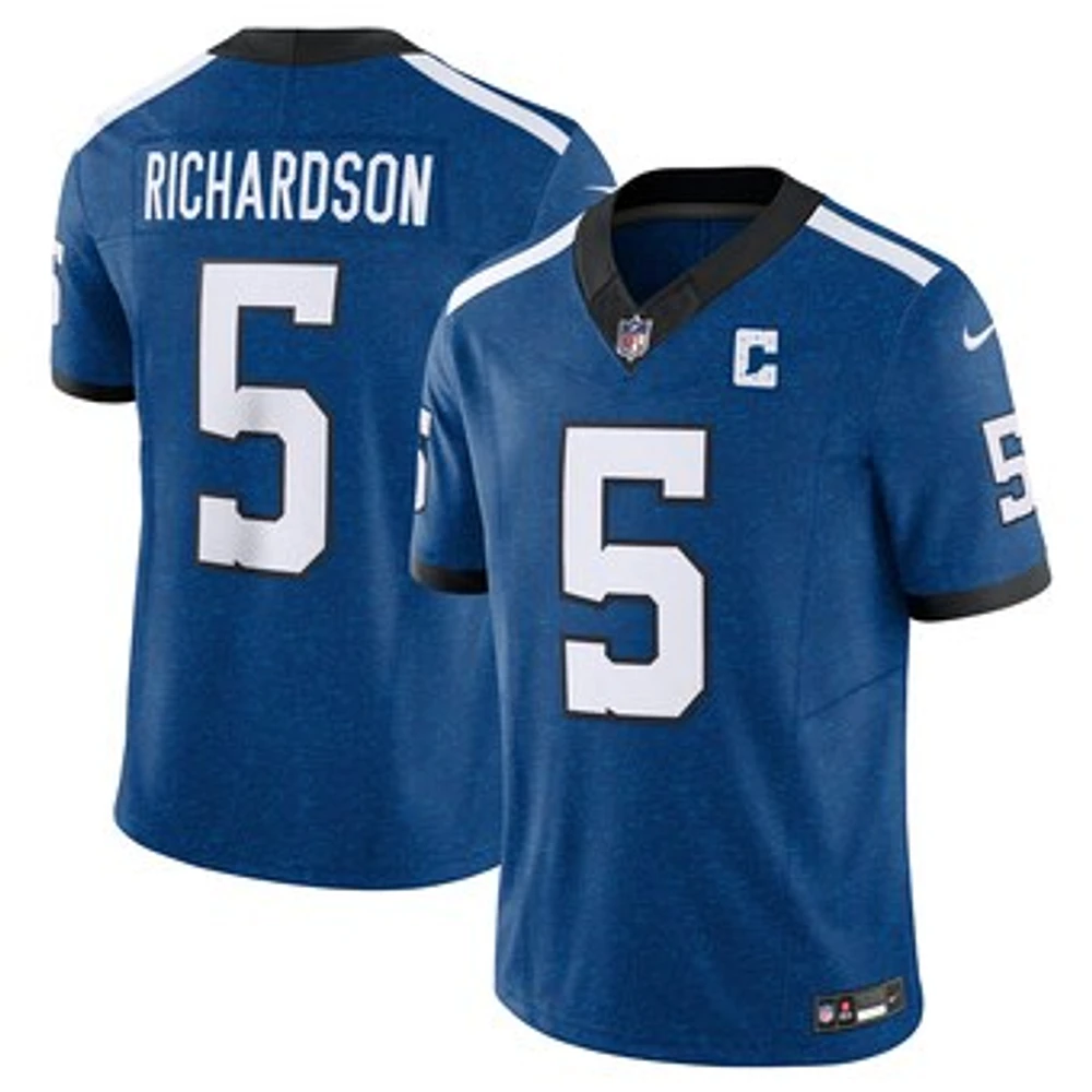 Men's Nike Anthony Richardson Royal Indianapolis Colts Alternate Vapor F.U.S.E. Limited Jersey