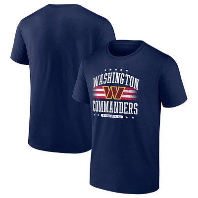 Men's Fanatics Navy Washington Commanders Americana T-Shirt