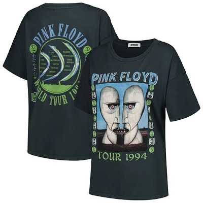 Women's Daydreamer Black Pink Floyd 1994 World Tour Graphic T-Shirt