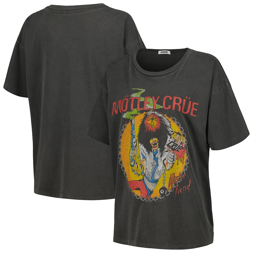 Women's Daydreamer Black Motley Crue Allister Fiend Graphic T-Shirt