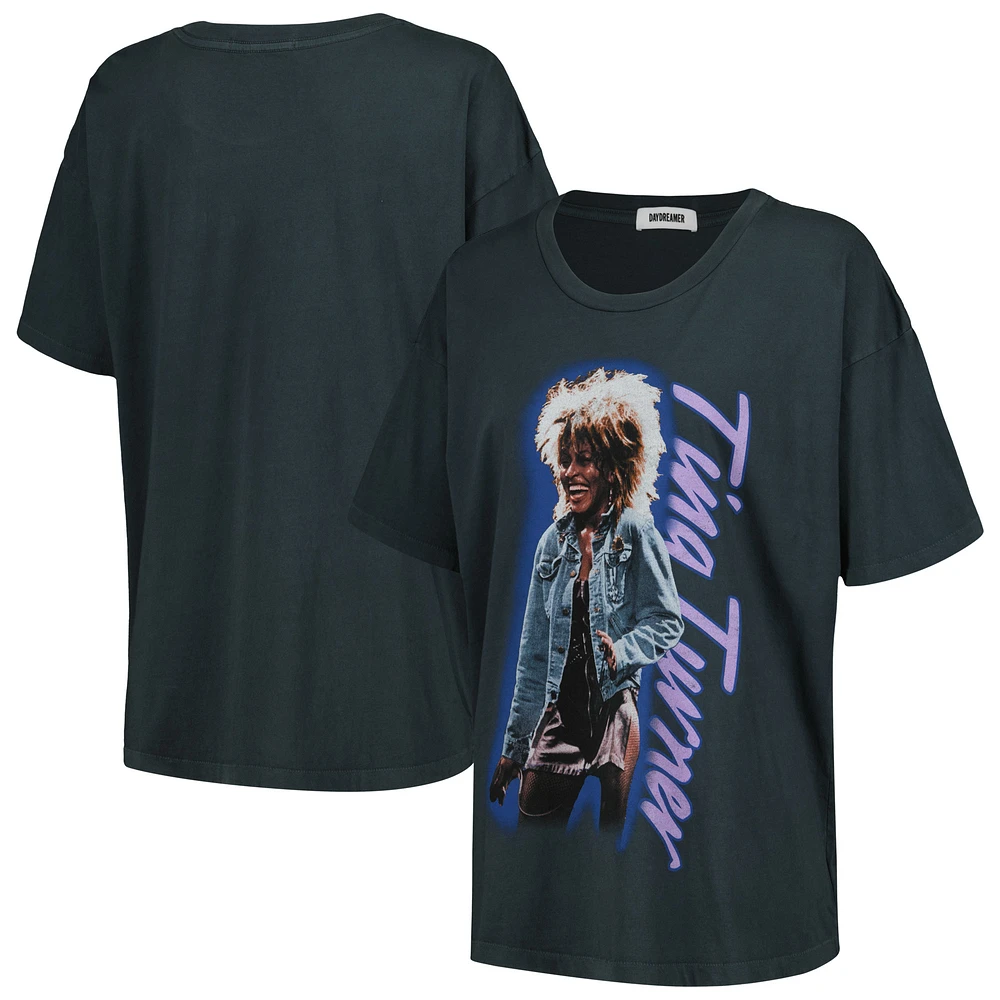 Women's Daydreamer Black Tina Turner Graphic T-Shirt