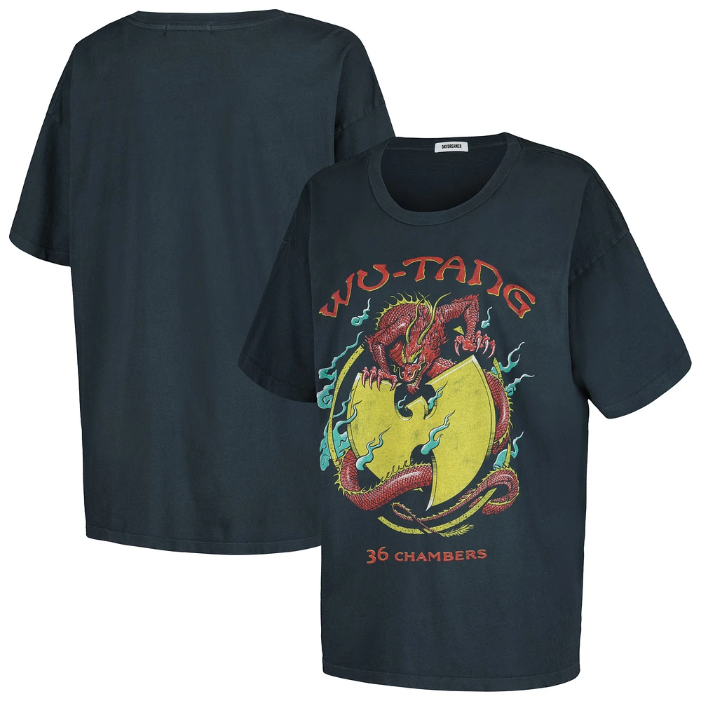 Women's Daydreamer Charcoal Wu-Tang 36 Chambers Merch T-Shirt