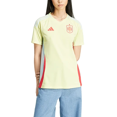 Women's adidas Yellow Spain National Team 2024 Away Replica Jersey