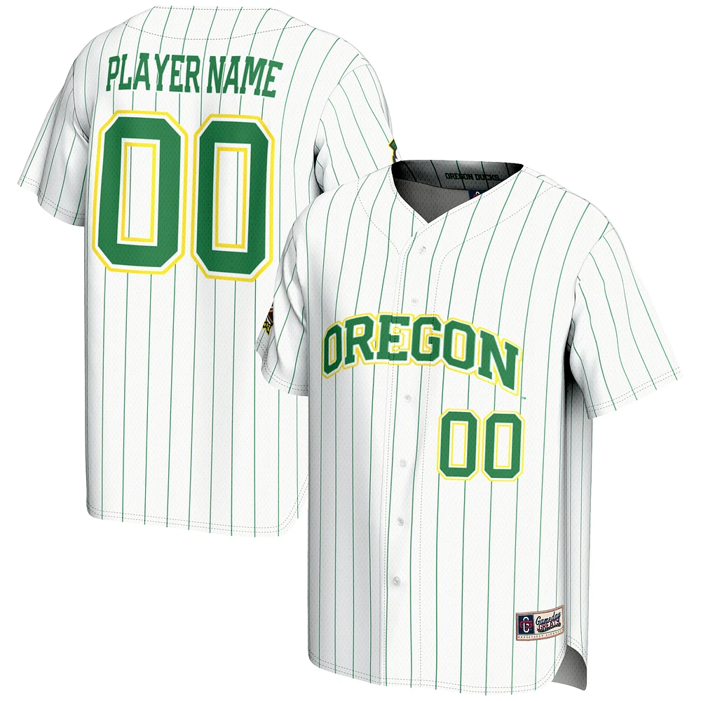 Youth GameDay Greats Oregon Ducks NIL Pick-A-Player Lightweight Baseball Jersey