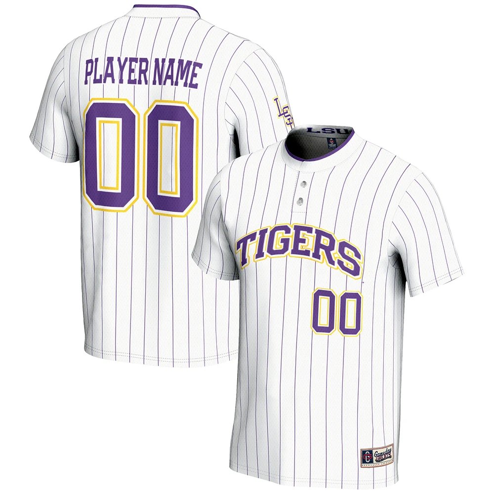 Youth GameDay Greats LSU Tigers NIL Pick-A-Player Lightweight Softball Jersey
