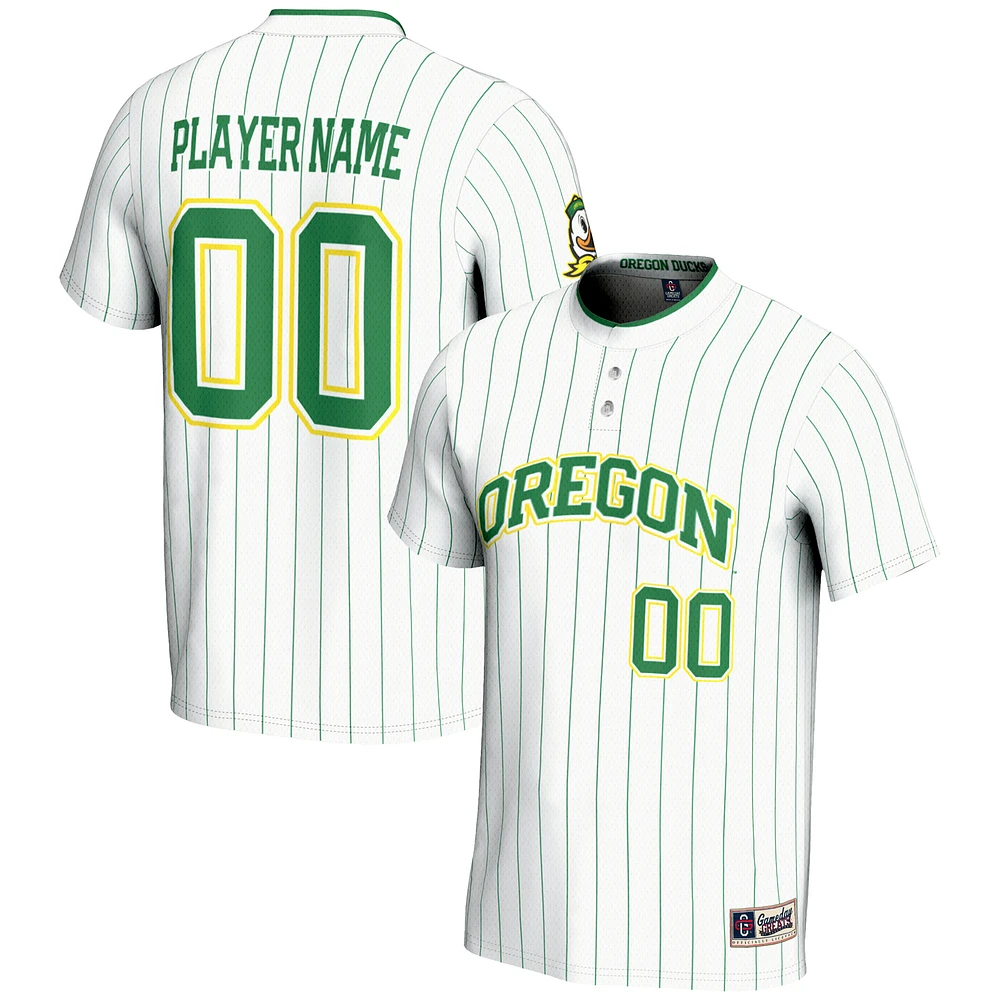 Unisex GameDay Greats Oregon Ducks NIL Pick-A-Player Lightweight Softball Jersey