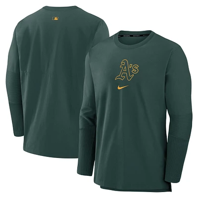 Men's Nike Green Athletics Authentic Collection Player Dri-FIT Lightweight Pullover