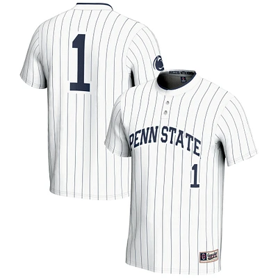 Youth GameDay Greats #1 White Penn State Nittany Lions Lightweight Softball Jersey