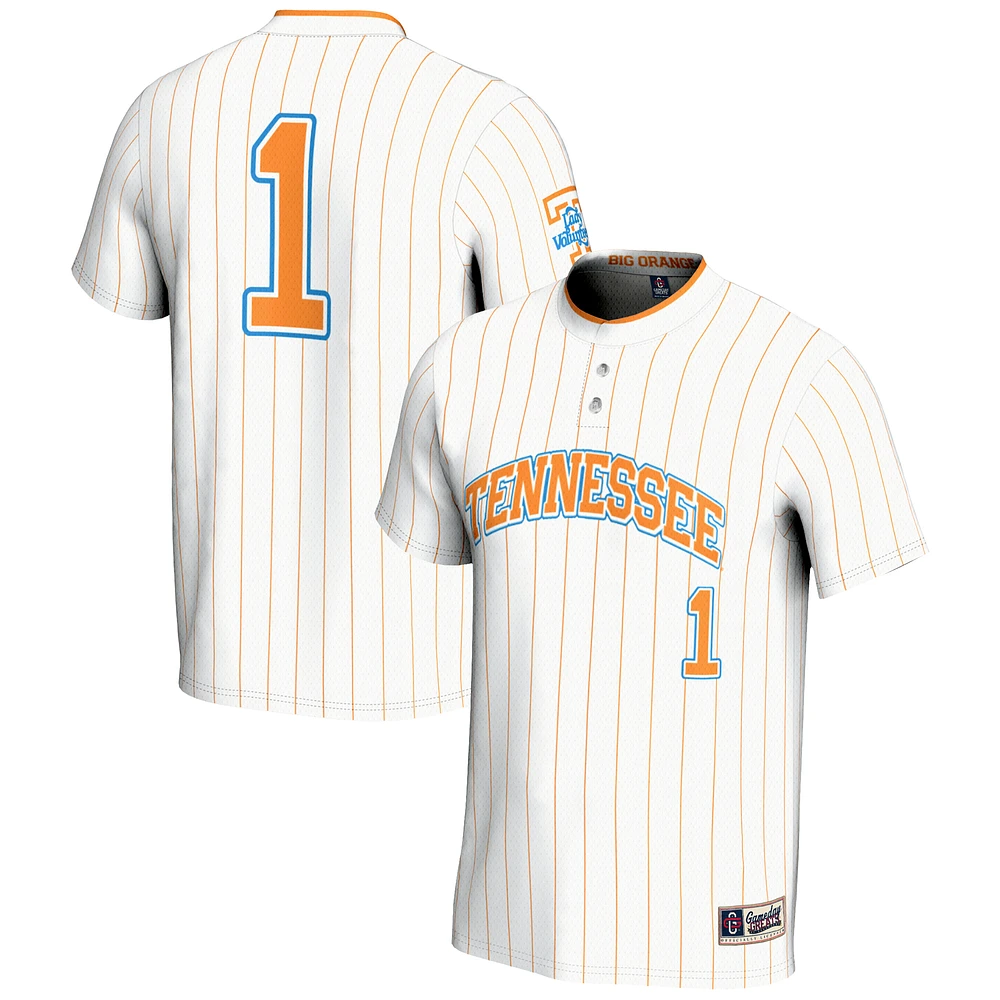 Unisex GameDay Greats #1 Tennessee Volunteers Lightweight Softball Jersey