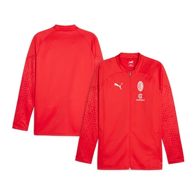 Men's Puma Red AC Milan 2023/24 Full-Zip Training Top