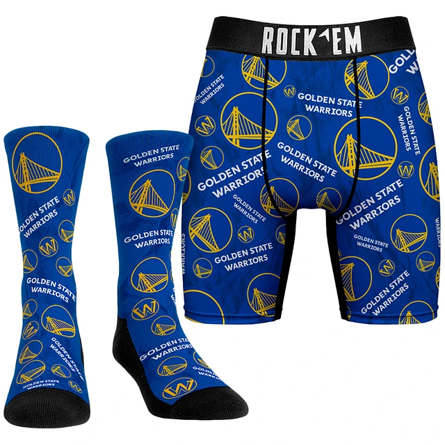 Rock Em Socks Men's Rock Em Socks Navy Indiana Pacers All-Over