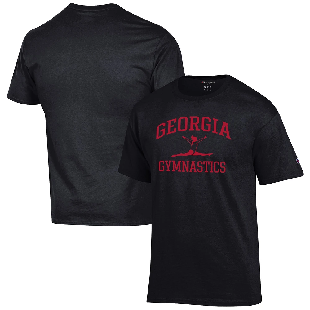 Men's Champion Georgia Bulldogs Gymnastics Icon T-Shirt