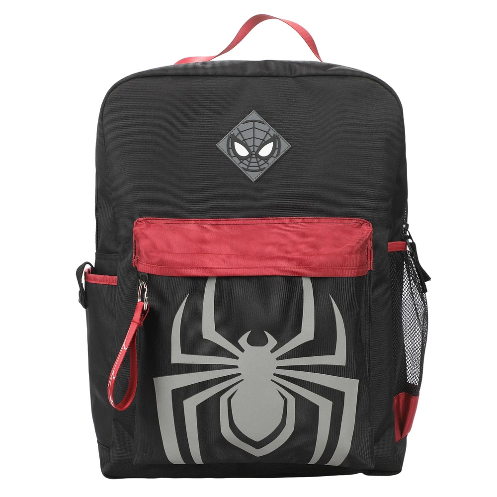 Marvel Spider-Man Miles Morales Reflective Laptop Backpack