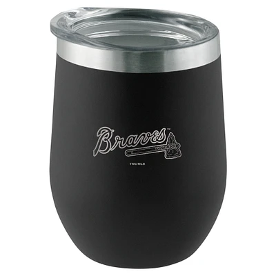 The Memory Company Atlanta Braves 16oz. Stainless Steel Stemless Tumbler