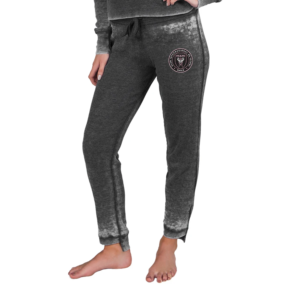 Women's Concepts Sport Charcoal Inter Miami CF Waffle Knit Pants