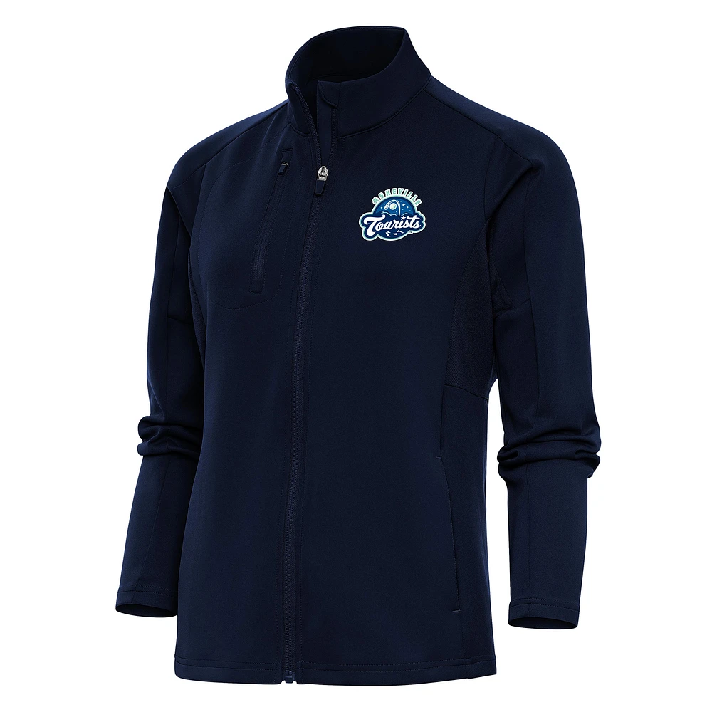 Women's Antigua Navy Asheville Tourists Generation Full-Zip Jacket