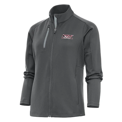 Women's Antigua Pewter Lake Elsinore Storm Generation Full-Zip Jacket