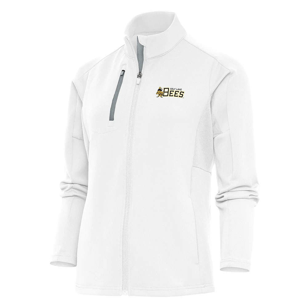 Women's Antigua Salt Lake Bees Generation Full-Zip Jacket