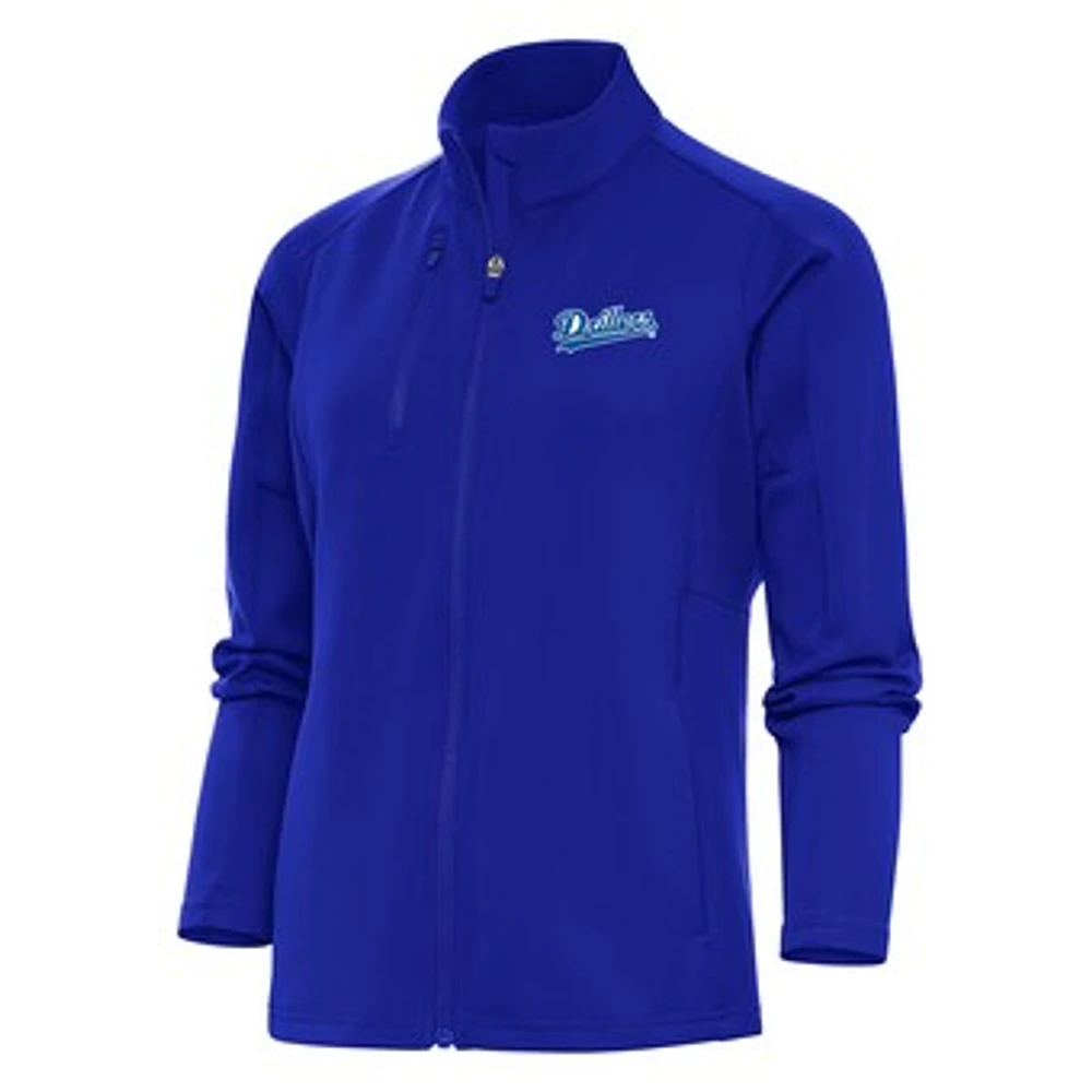 Women's Antigua Royal Tulsa Drillers Generation Full-Zip Jacket