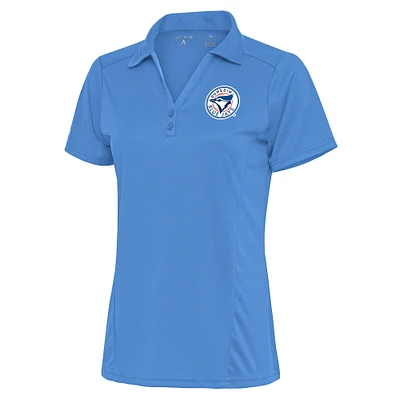 Women's Antigua Powder Blue Dunedin Jays Tribute Polo