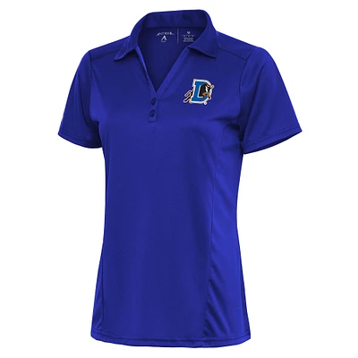 Women's Antigua Royal Durham Bulls Tribute Polo
