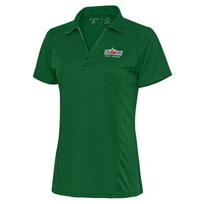 Women's Antigua Hunter Green Fort Wayne TinCaps Tribute Polo
