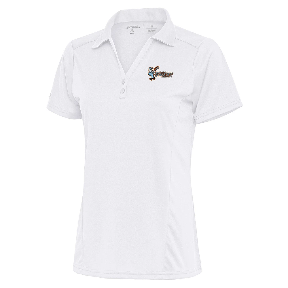 Women's Antigua White Inland Empire 66ers Tribute Polo