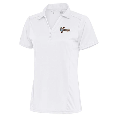 Women's Antigua White Inland Empire 66ers Tribute Polo