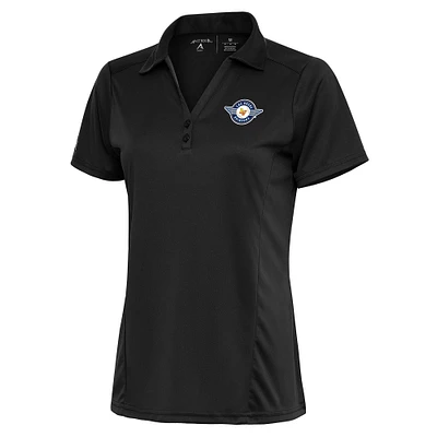 Women's Antigua Charcoal Las Vegas Aviators Tribute Polo