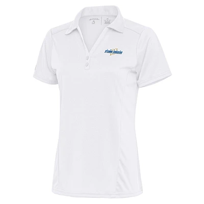 Women's Antigua White Omaha Storm Chasers Tribute Polo