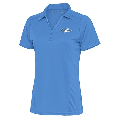 Women's Antigua Powder Blue Omaha Storm Chasers Tribute Polo