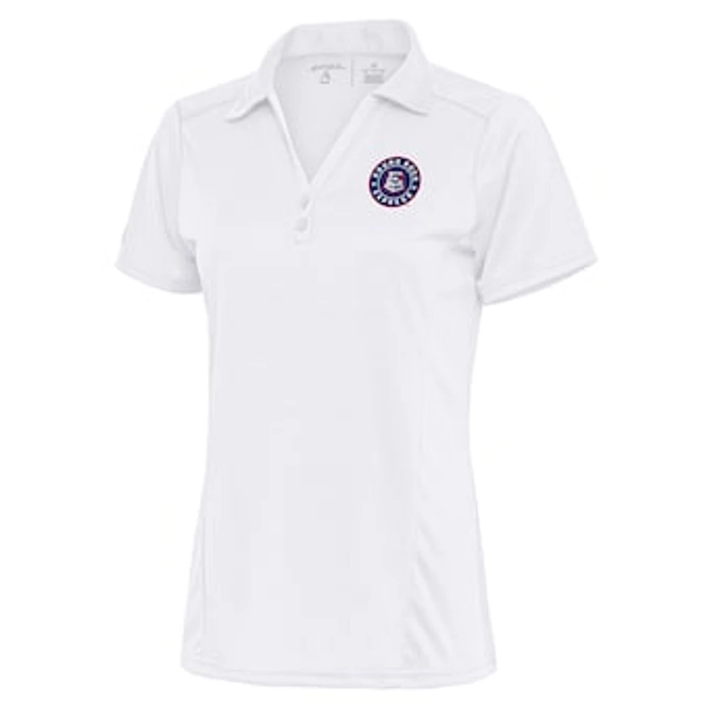 Women's Antigua White Round Rock Express Tribute Polo