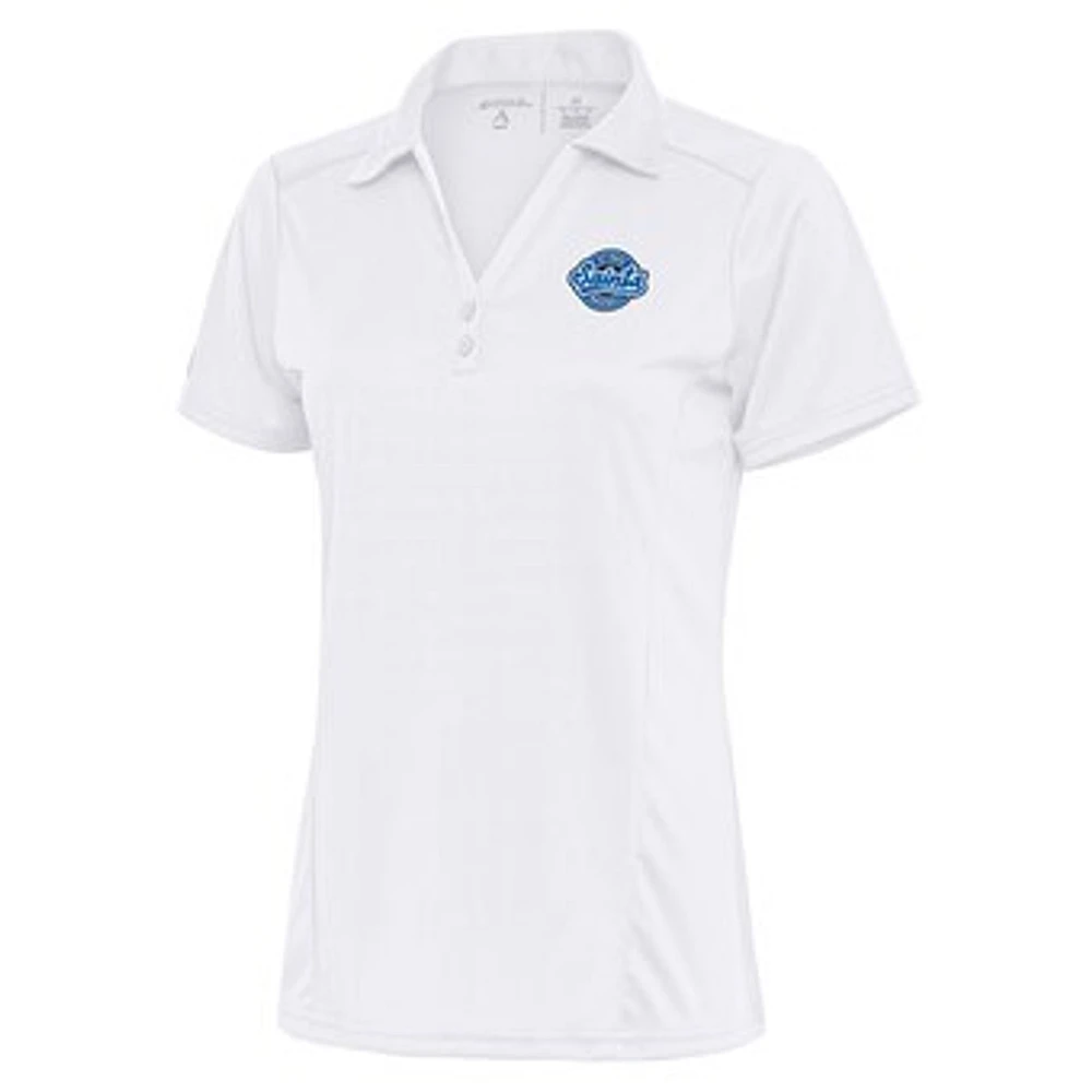 Women's Antigua White St. Paul Saints Tribute Polo