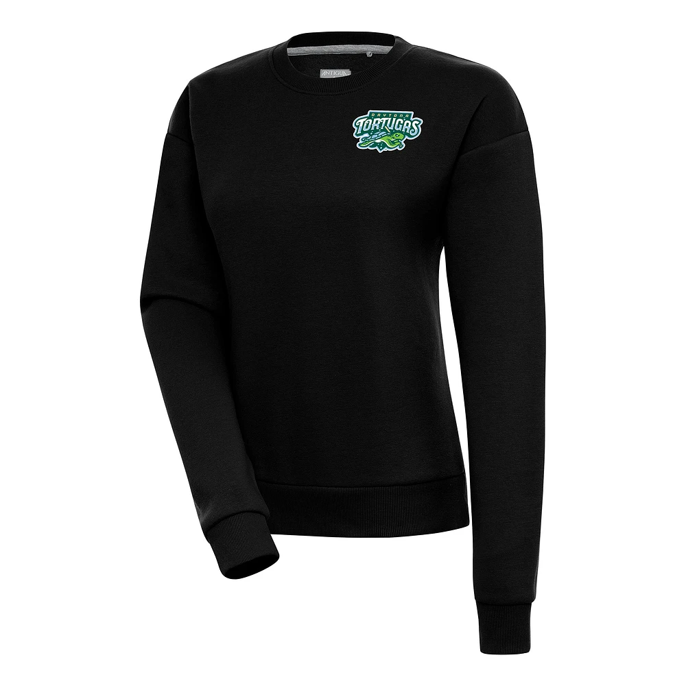 Women's Antigua Daytona Tortugas Victory Pullover Sweatshirt