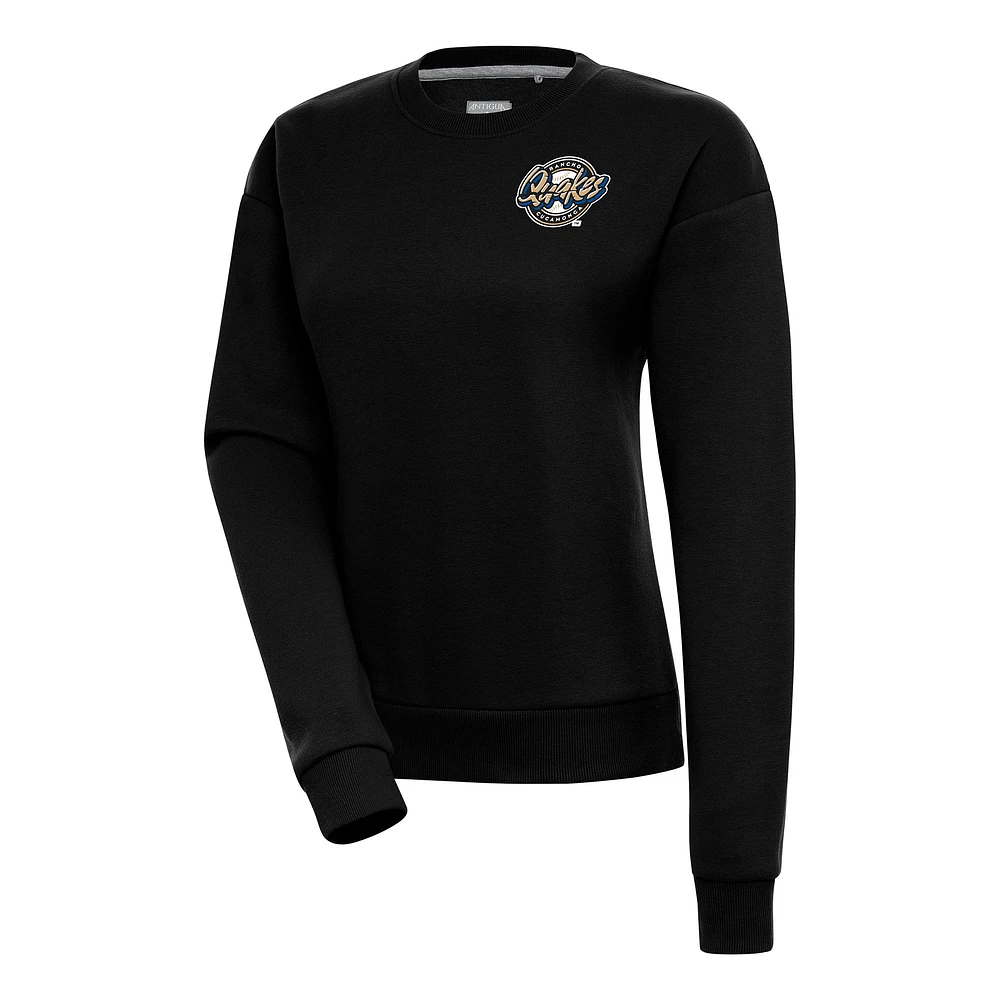 Women's Antigua Rancho Cucamonga Quakes Victory Pullover Sweatshirt
