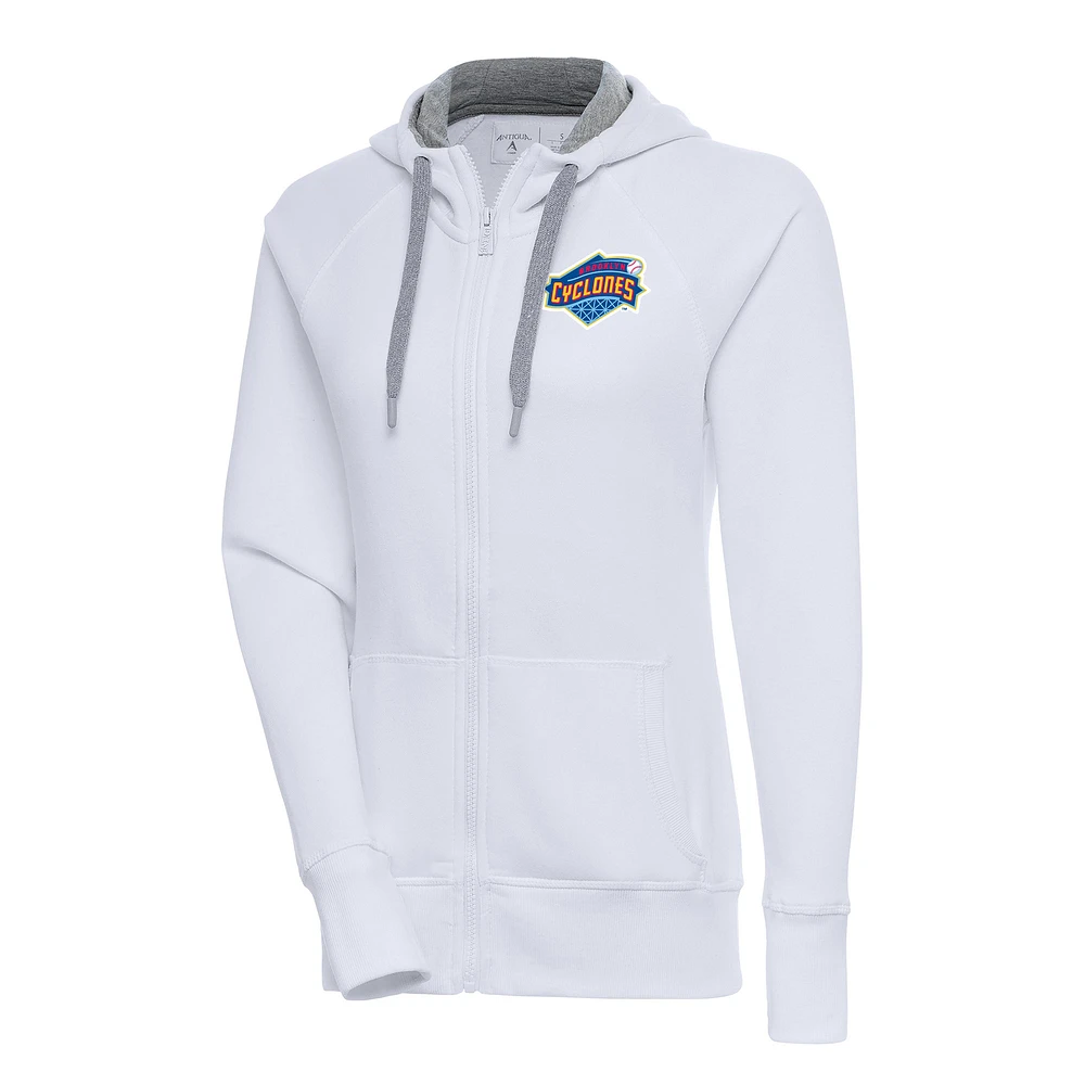 Women's Antigua Brooklyn Cyclones Victory Full-Zip Hoodie
