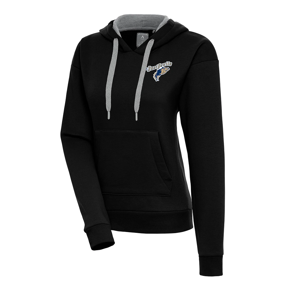 Women's Antigua Tri-City Dust Devils Victory Pullover Hoodie