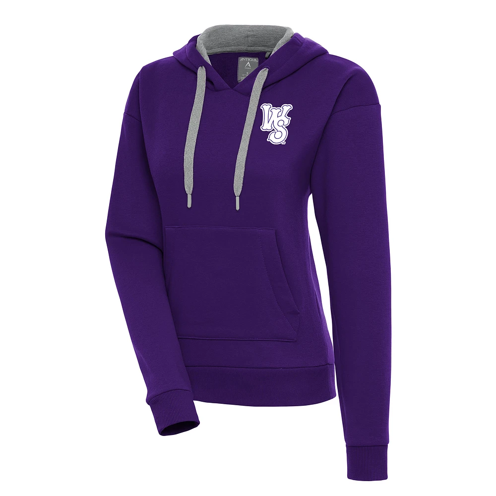 Women's Antigua Winston-Salem Dash Victory Pullover Hoodie