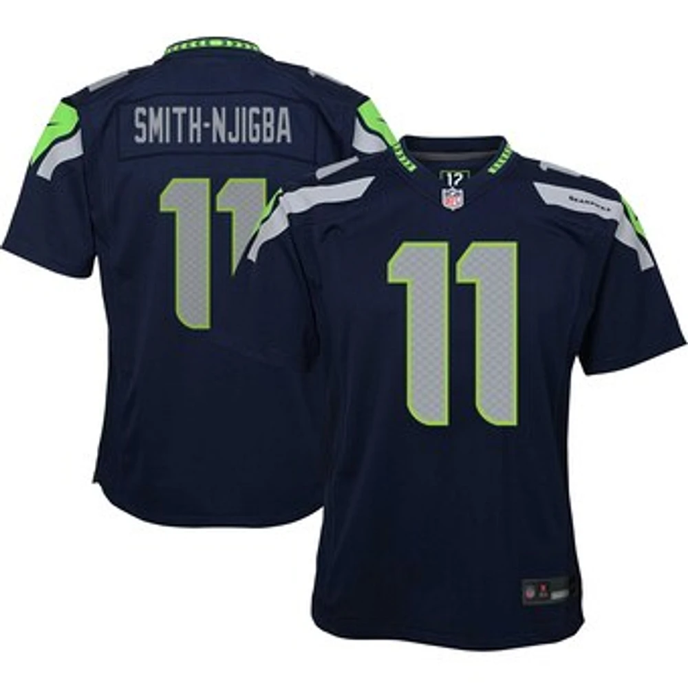 Youth Nike Jaxon Smith-Njigba College Navy Seattle Seahawks Game Jersey