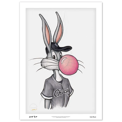 Bugs Bunny Chicago White Sox 14" x 20" Limited Edition Fine Art Print