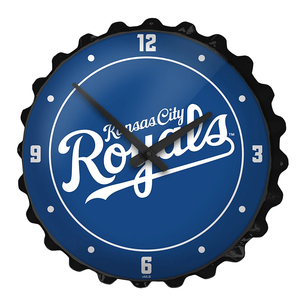 Kansas City Royals 19" Bottle Cap Wall Clock