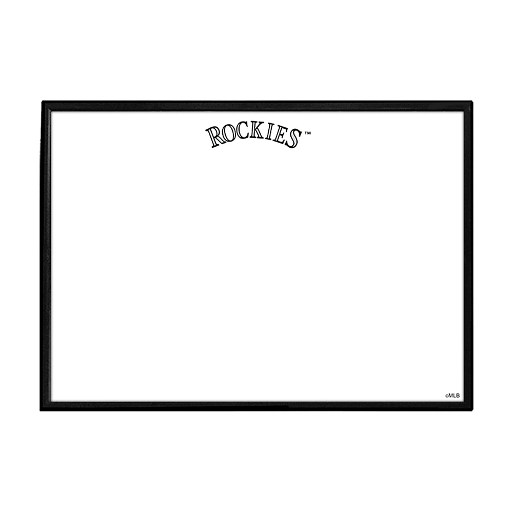 Colorado Rockies 27" x 19" Dry Erase Wall Sign