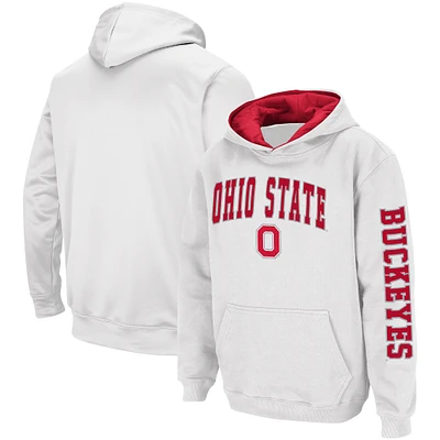 Youth Colosseum Ohio State Buckeyes 2-Hit Pullover Hoodie