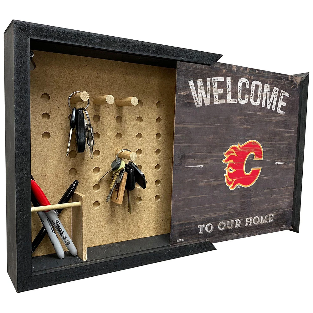 Calgary Flames 12" x 12" Concealment Case