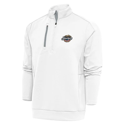 Men's Antigua Biloxi Shuckers Generation Quarter-Zip Pullover Top