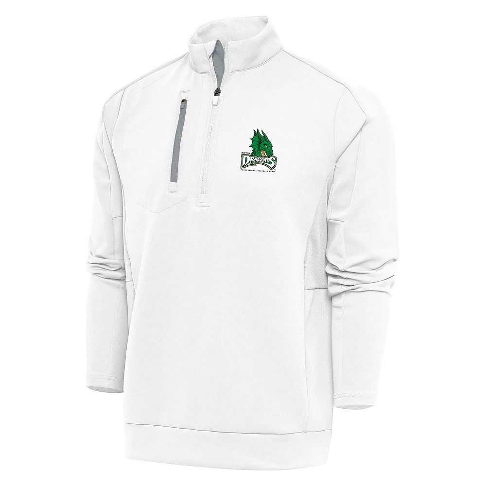 Men's Antigua Dayton Dragons Generation Quarter-Zip Pullover Top