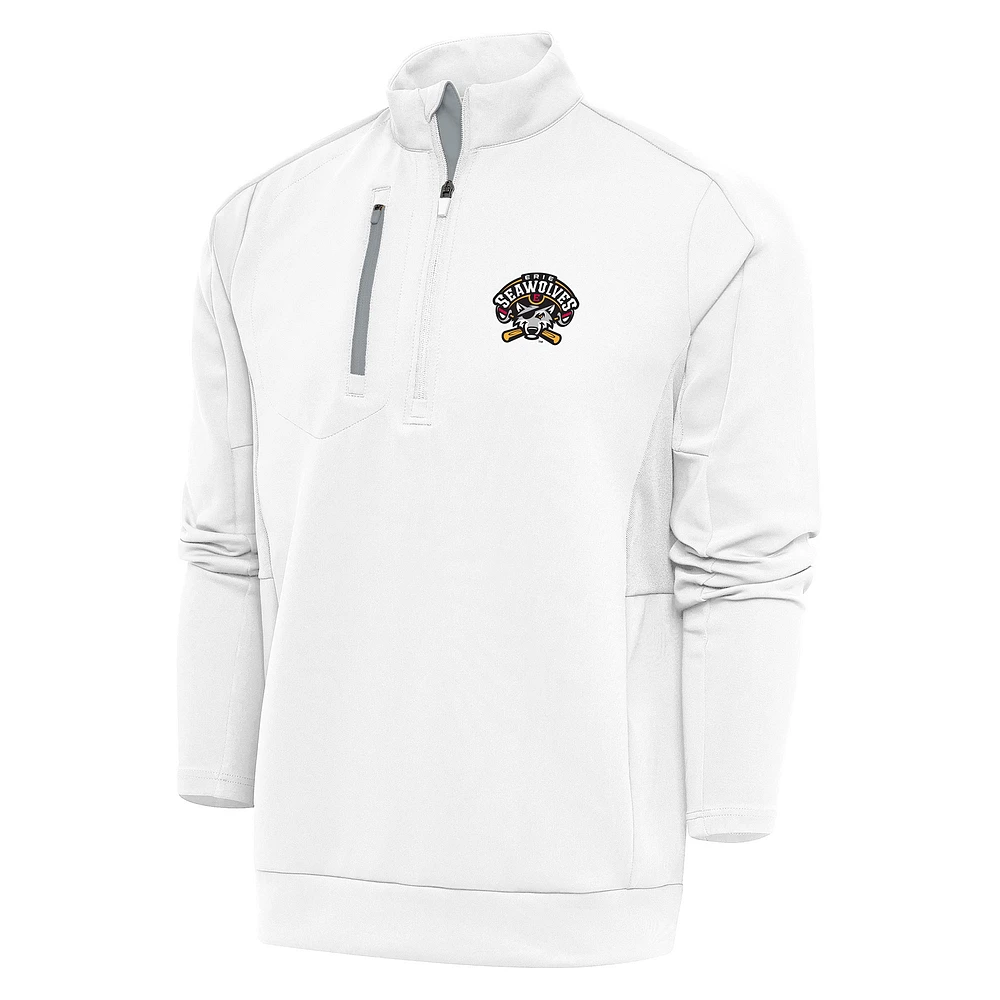 Men's Antigua Erie SeaWolves Generation Quarter-Zip Pullover Top