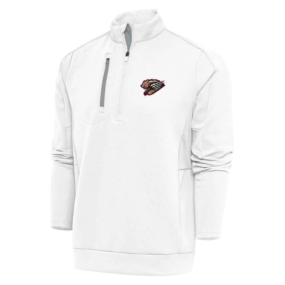 Men's Antigua Fresno Grizzlies Generation Quarter-Zip Pullover Top