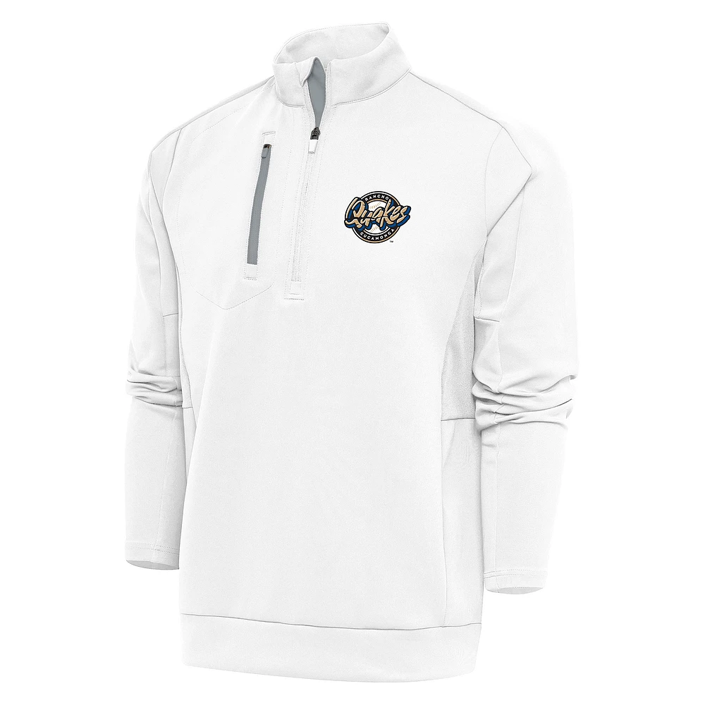 Men's Antigua Rancho Cucamonga Quakes Generation Quarter-Zip Pullover Top