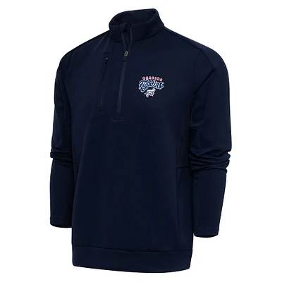 Men's Antigua Navy Reading Phillies Generation Quarter-Zip Pullover Top